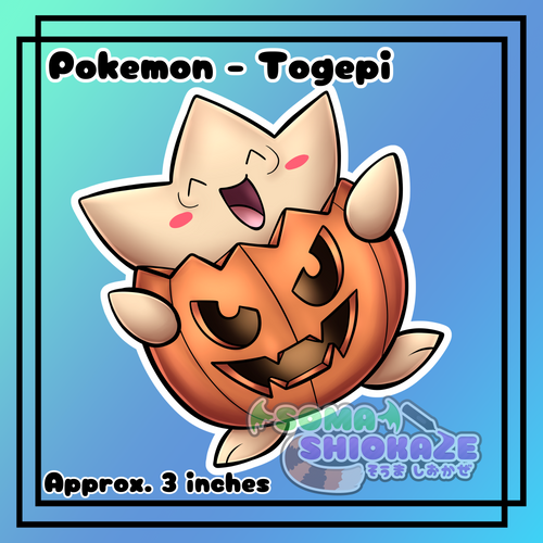 NEW Pokemon Togepi Sticker Soma Shiokaze