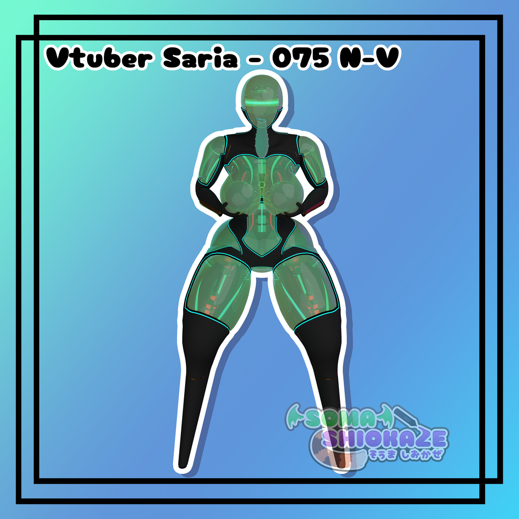 Vtuber Saria - [075] N-V Sticker Soma Shiokaze