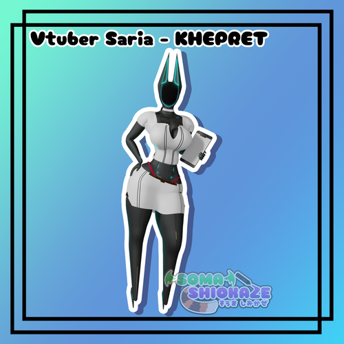 Vtuber Saria - KHPRET Stickers Soma Shiokaze