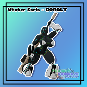 Vtuber Saria - COBALT Sticker Soma Shiokaze