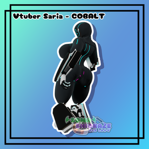 Vtuber Saria - COBALT Sticker Soma Shiokaze