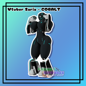 Vtuber Saria - COBALT Sticker Soma Shiokaze