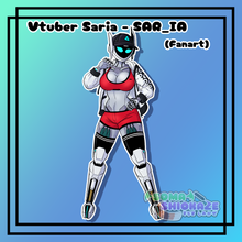 Load image into Gallery viewer, Vtuber Saria - SAR-IA Fanart Sticker Soma Shiokaze
