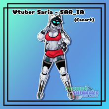 Load image into Gallery viewer, Vtuber Saria - SAR-IA Fanart Sticker Soma Shiokaze
