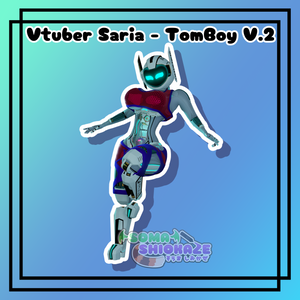 Vtuber Saria - Tomboy Sticker Soma Shiokaze