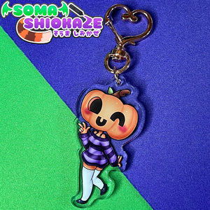 NEW Pumpkin Girls - Orange Keychain Soma Shiokaze