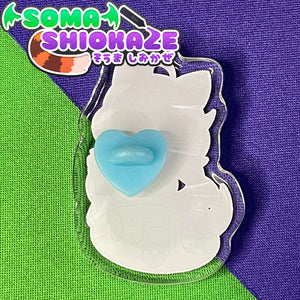 NEW Kawaii Soma Acrylic Pin Soma Shiokaze