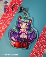 Load image into Gallery viewer, Vtuber Soma Love Letter Keychain Soma Shiokaze
