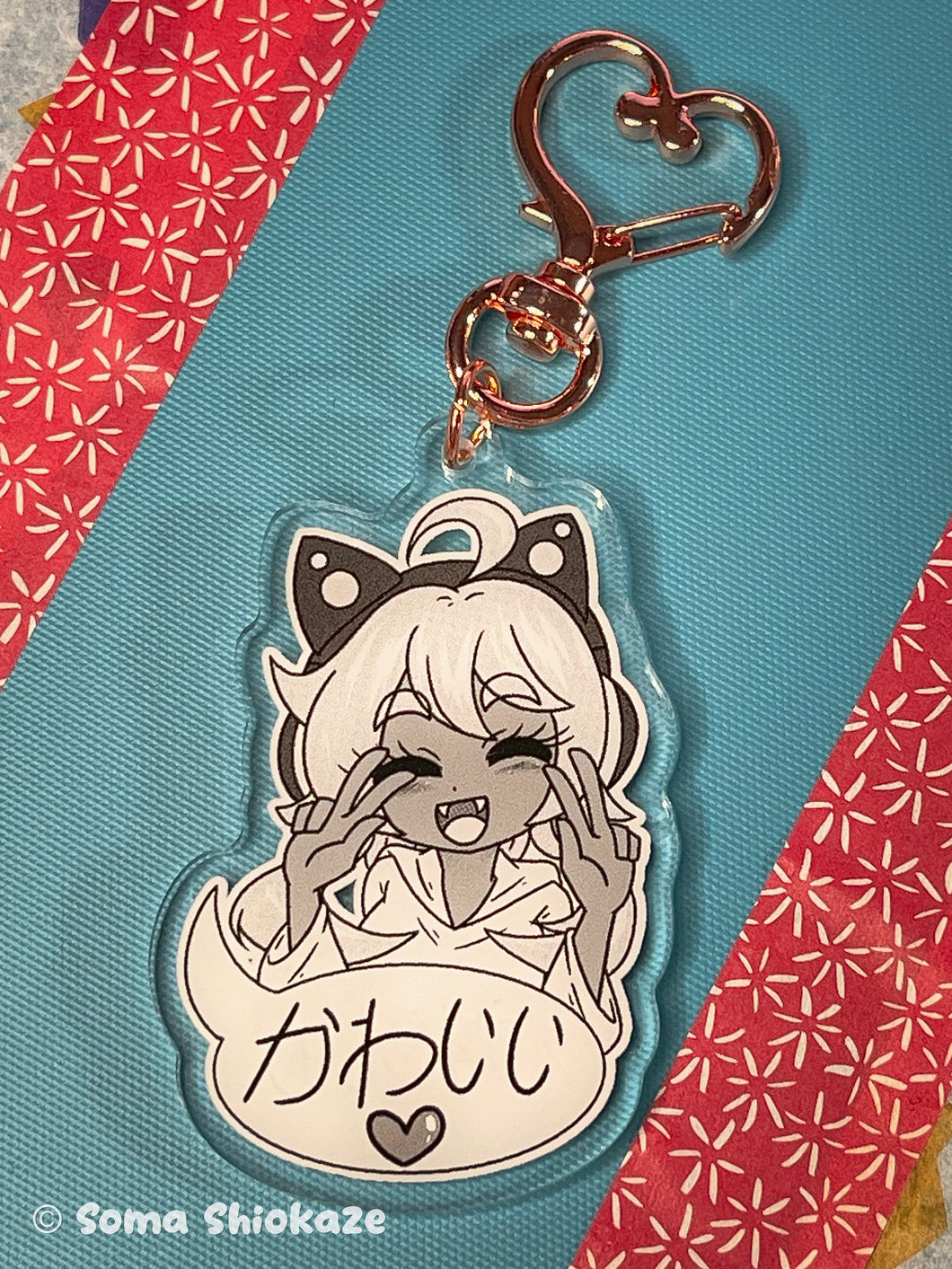 Kawaii Soma Keychain Soma Shiokaze