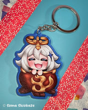 Load image into Gallery viewer, &gt;LIMITED&lt; Emergency Food Paimon Keychain - Blue Soma Shiokaze
