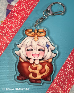 Emergency Food Paimon Keychain Soma Shiokaze