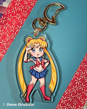 Load image into Gallery viewer, Sailor Moon Keychain Soma Shiokaze
