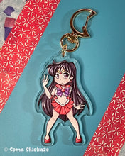 Load image into Gallery viewer, Sailor Mars Keychain Soma Shiokaze
