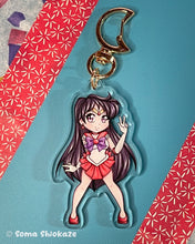 Load image into Gallery viewer, Sailor Mars Keychain Soma Shiokaze
