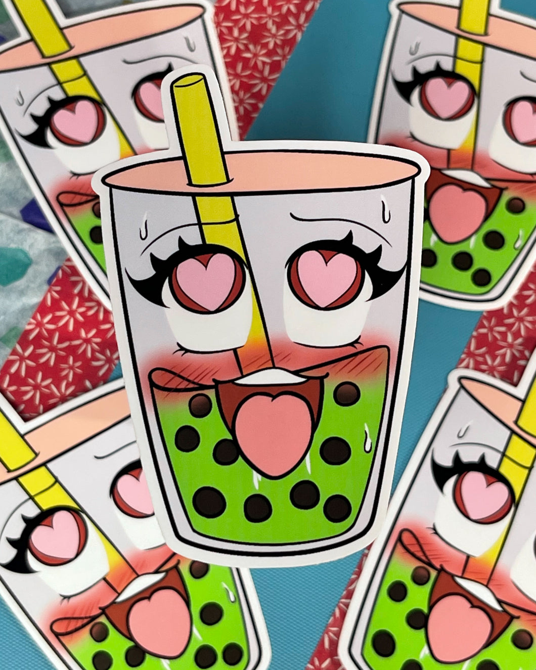 Ahegao Boba Sticker Soma Shiokaze