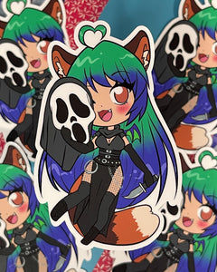 Vtuber Ghost Cosplay Soma Sticker Soma Shiokaze