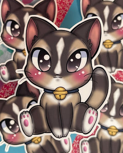 Apollo Cat Sticker Soma Shiokaze