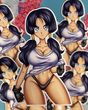 Load image into Gallery viewer, Dragon Ball Z Videl Sticker, SFW and NSFW Soma Shiokaze
