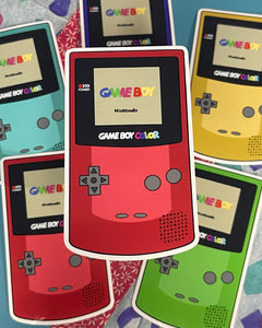 Gameboy Color Sticker - 5 Colors Soma Shiokaze