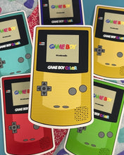 Load image into Gallery viewer, Gameboy Color Sticker - 5 Colors Soma Shiokaze
