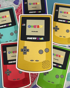 Gameboy Color Sticker - 5 Colors Soma Shiokaze