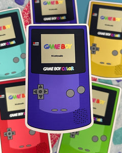 Gameboy Color Sticker - 5 Colors Soma Shiokaze