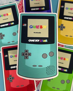 Gameboy Color Sticker - 5 Colors Soma Shiokaze