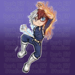 Ice Fire Hero Sticker Soma Shiokaze