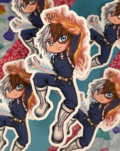 Ice Fire Hero Sticker Soma Shiokaze