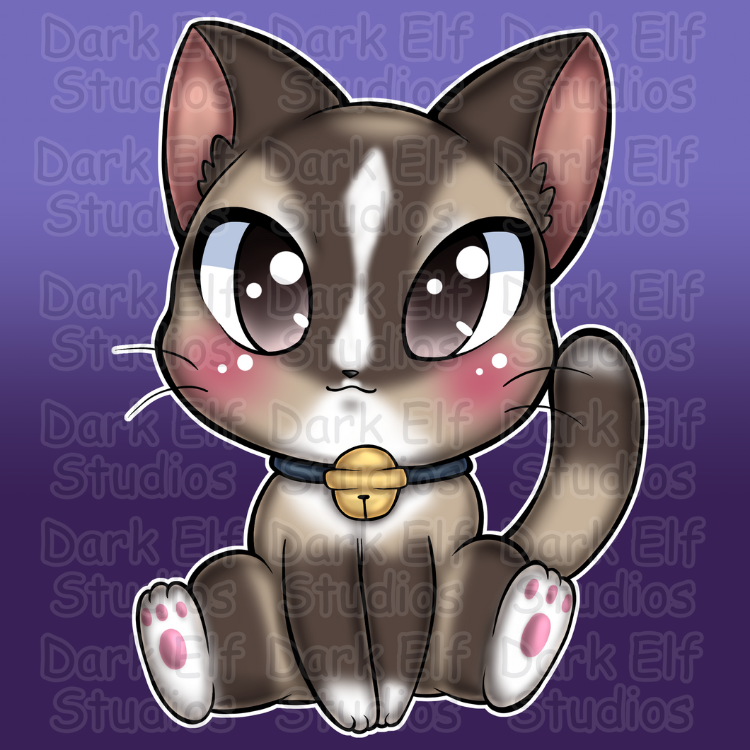 Apollo Cat Sticker Soma Shiokaze