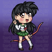 Load image into Gallery viewer, Chibi High School Maiden Sticker Soma Shiokaze
