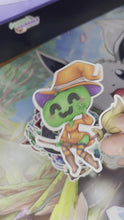 Load and play video in Gallery viewer, NEW Pumpkin Girls - Green Sticker
